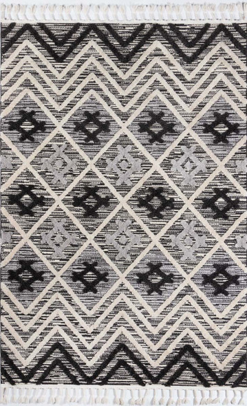 Momeni Odessa ODE-2 Black Rug
