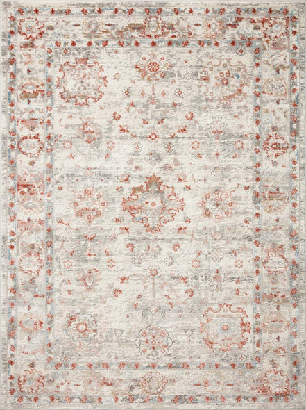 Loloi Estelle EST-01 Ivory Rust Rug