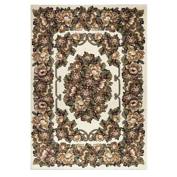 TransOcean Aurora 2859 12 Aubusson Ivory Rug