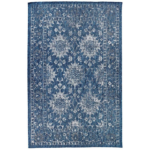 TransOcean Carmel 8418 33 Vintage Floral Navy Rug