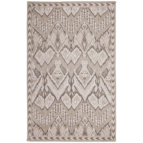 TransOcean Malibu 8227 12 Ikat Neutral Rug