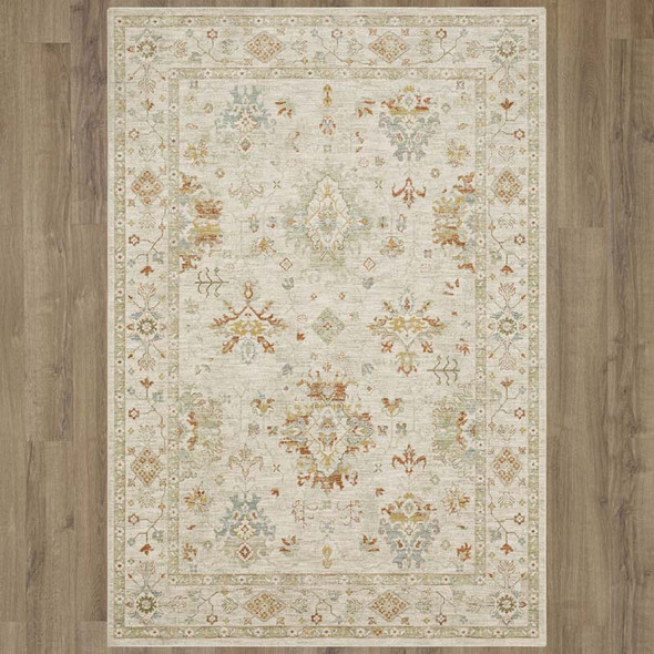 Karastan Adalia RG851 741 Tunceli Cream Rug