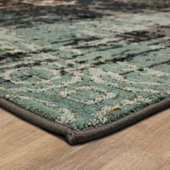 Karastan Artisan by Scott Living 91848 50097 Frotage Jadeite Rug