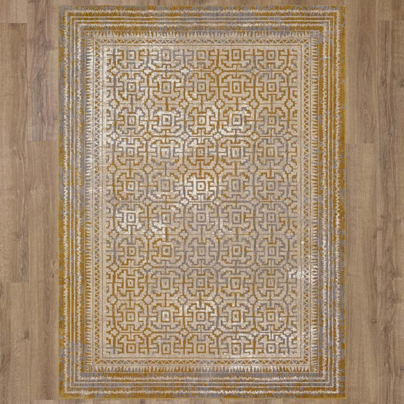 Karastan Rendition by Stacy Garcia 92398 10037 Adras Medallion Rug