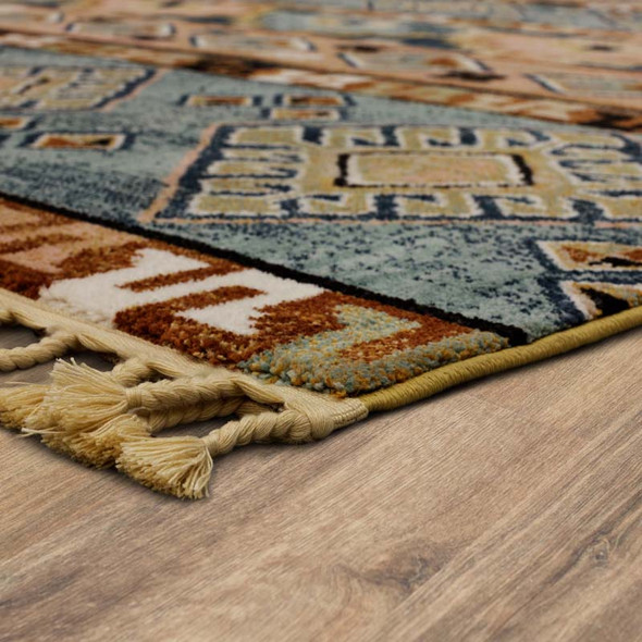 Karastan Rendition by Stacy Garcia 92419 60129 Zula Robins Egg Blue Rug