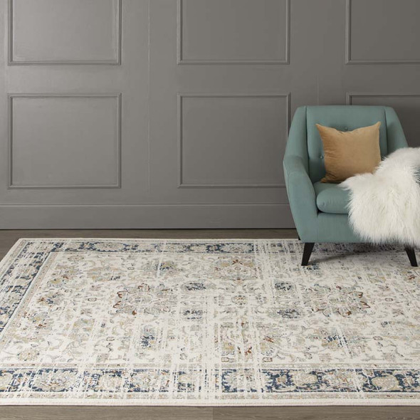 Karastan Zephyr 92119 70044 Mistral Alabaster Rug