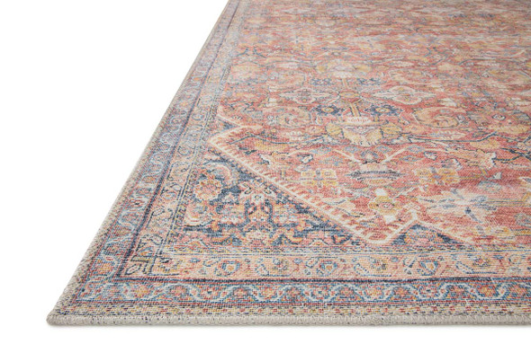 Loloi Adrian ADR-02 Rust Denim Rug