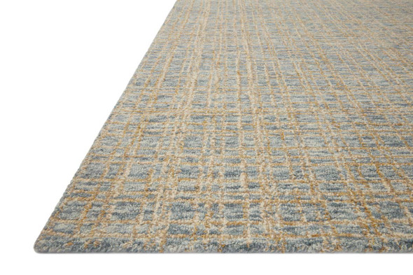 Chris Loves Julia x Loloi Polly POL-03 Blue Sand Rug