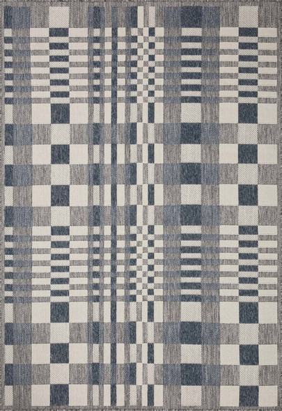 Loloi Rainier RAI-04 Ivory Denim Rug