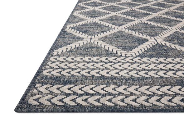 Loloi Rainier RAI-05 Denim Ivory Rug