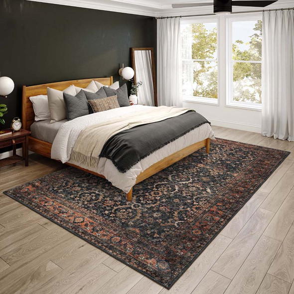 Dalyn Jericho JC1 Charcoal Rug