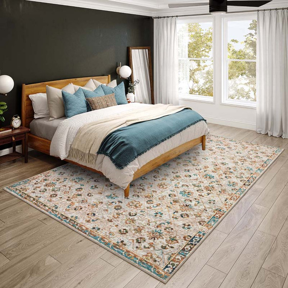 Dalyn Jericho JC8 Parchment Rug