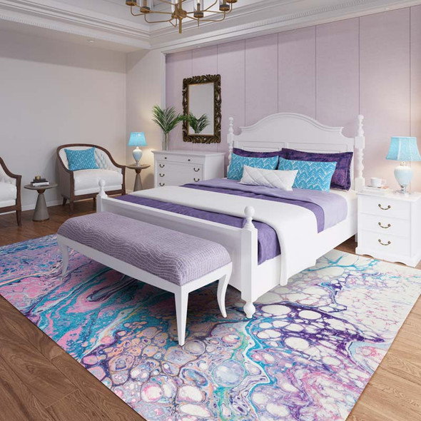 Dalyn Kikiamo KK19 Lavender Rug