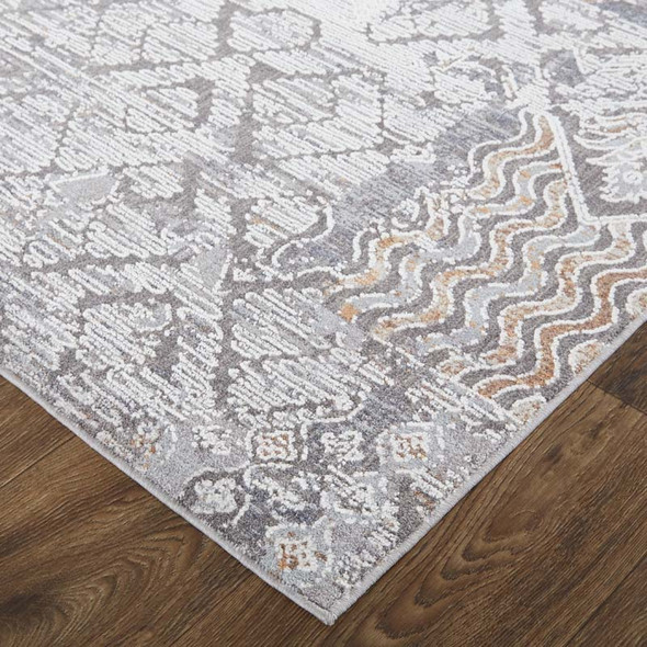Feizy Francisco 39GGF Ivory Gray  Rug