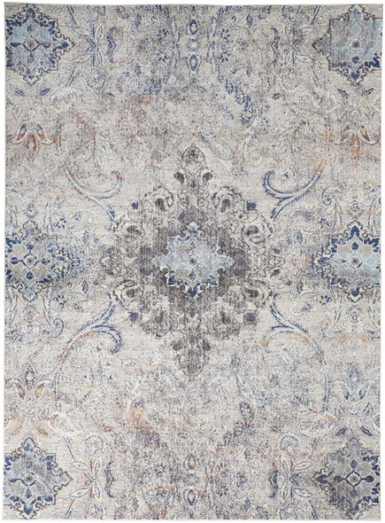 Feizy Bellini I39CU Gray Rug