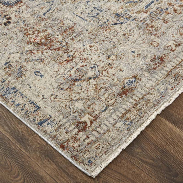 Feizy Kaia 39GJF Gray Multi Rug