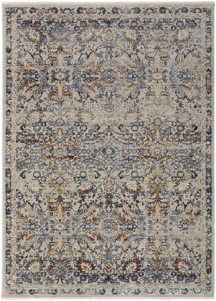 Feizy Kaia 39GNF Blue Multi Rug