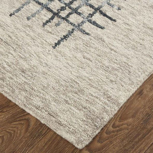 Feizy Maddox 8630F Gray Charcoal Rug
