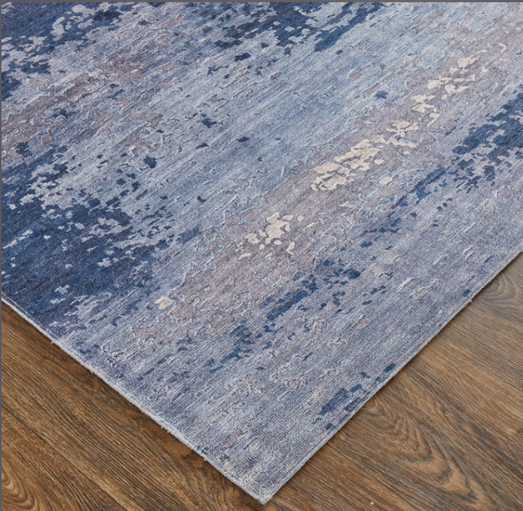 Feizy Mathis 39I4F Blue Rug