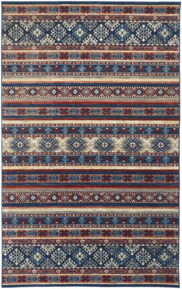 Feizy Nolan 39ATF Blue Rust Rug