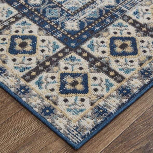 Feizy Nolan 39BYF Gray Blue Rug