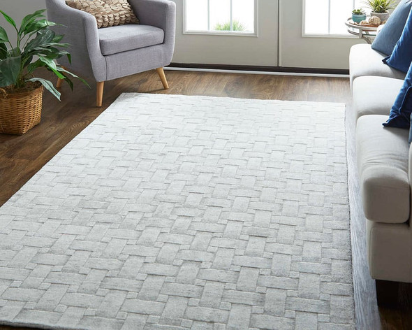 Feizy Redford 8669F White Rug
