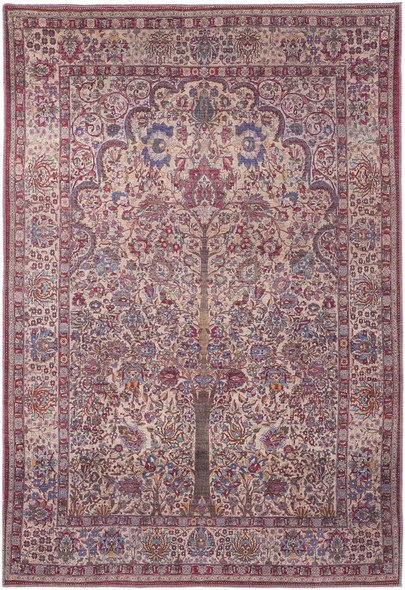 Feizy Rawlins 39HLF Beige Ivory Rug