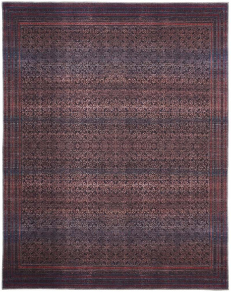 Feizy Voss 39H8F Charcoal Multi Rug
