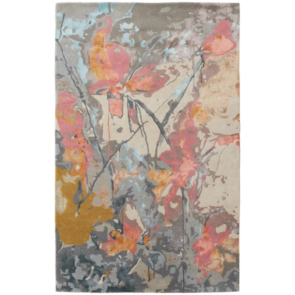 Feizy Dafney 8867F Blue Pink Rug