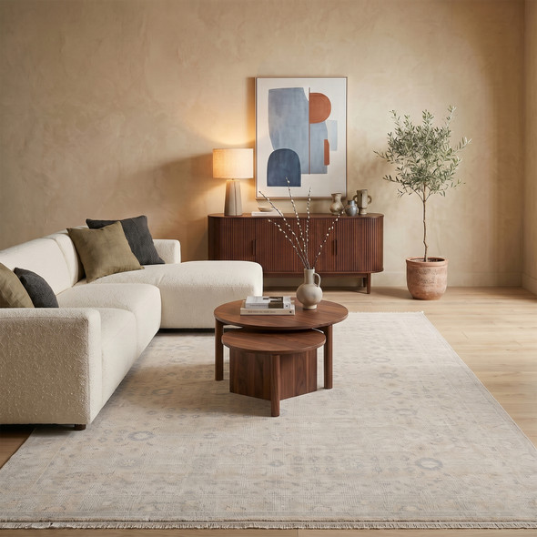 Amer Ainsley AIN-4 Kalma Gray Rug