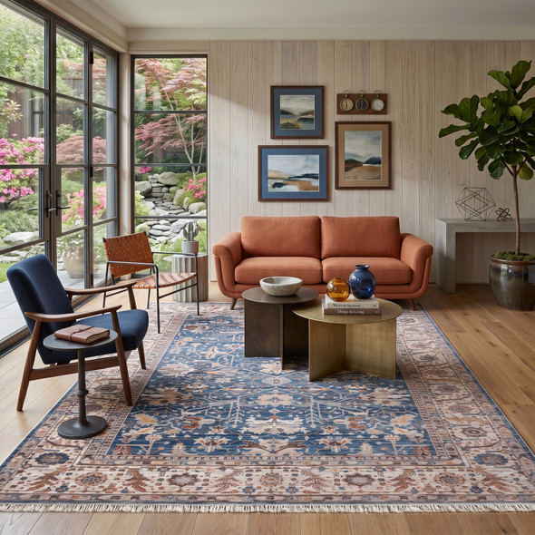 Amer Arcadia ARC-5 Northam Blue Rug