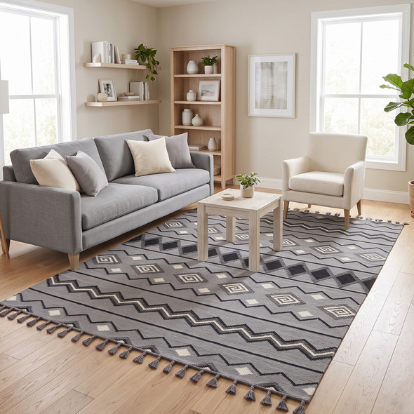 Amer Artifacts ARI-2 Satillo Dove Gray Rug