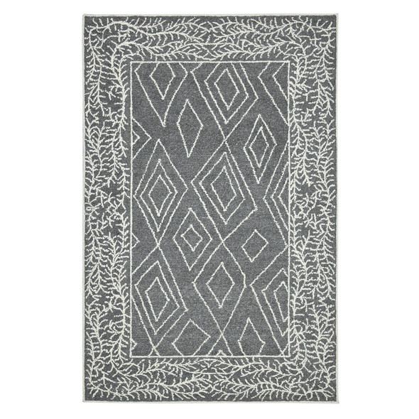 Amer Berlin BER-5 Oxbow Dark Gray Rug