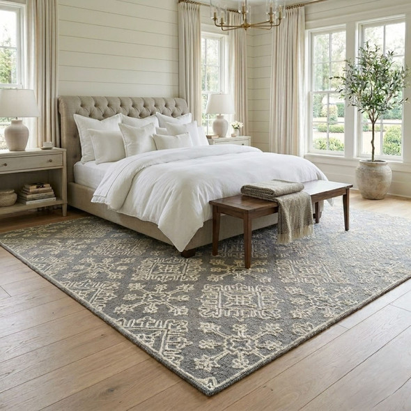 Amer Boston BOS-33 Penswick Light Gray Rug