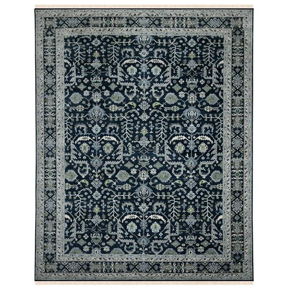 Amer Bristol BRS-9 Harrow Blue Sapphire Ivory Rug