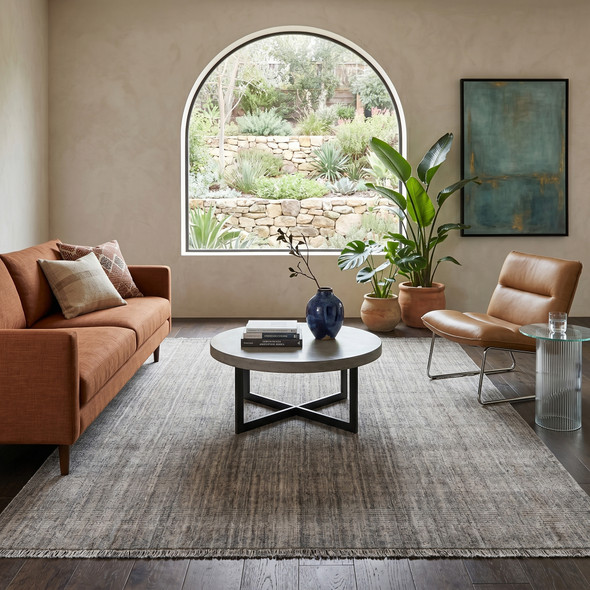 Amer Brooklyn BRK-1 Bays Gray Rug