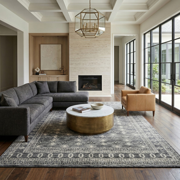 Amer Divine DIV-4 Loise Gray Rug