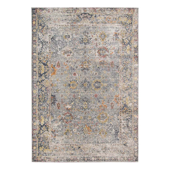 Amer Fairmont FAI-1 Nanthes Charcoal Yellow Rug