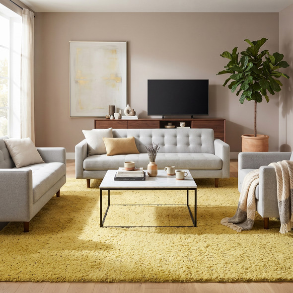 Amer Illustrations ILT-6 Suma Yellow Rug