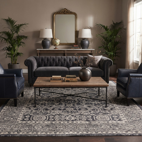 Amer Inara INA-2 Everly Dark Gray Rug