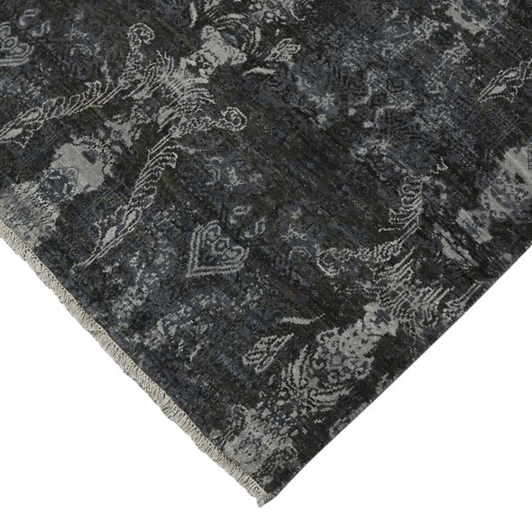 Amer Kohinoor KOH-11 Yaseen Blue Brown Rug