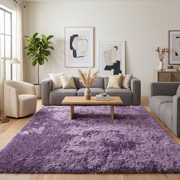 Amer Metro MET-46 Granata Purple Rug