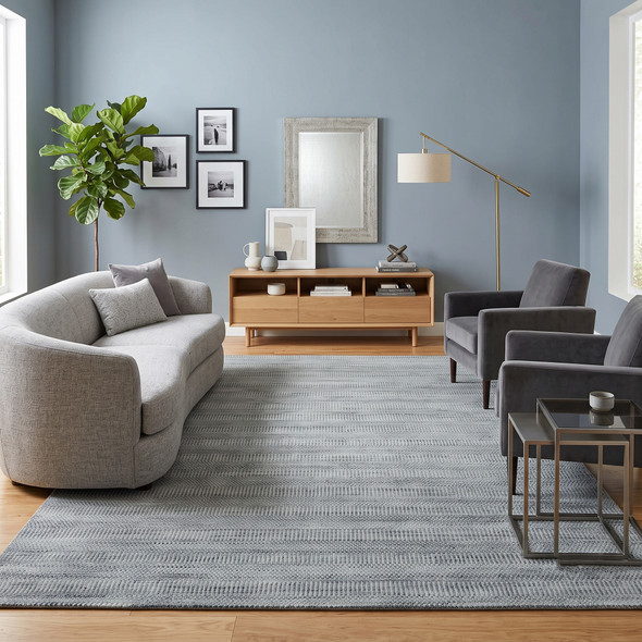 Amer Raffia RAF-2 Kinston Silver Rug