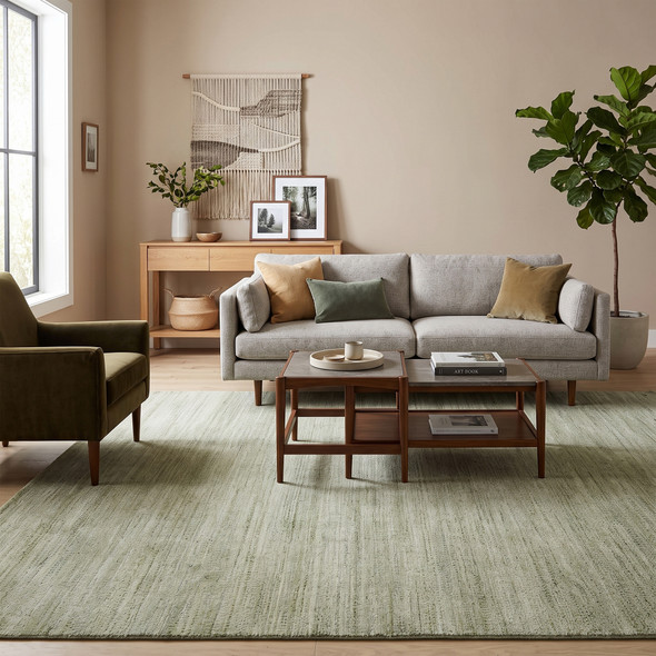 Amer Raffia RAF-4 Kinston Green Rug