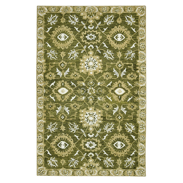Amer Romania ROM-6 Newburg Olive Green Rug