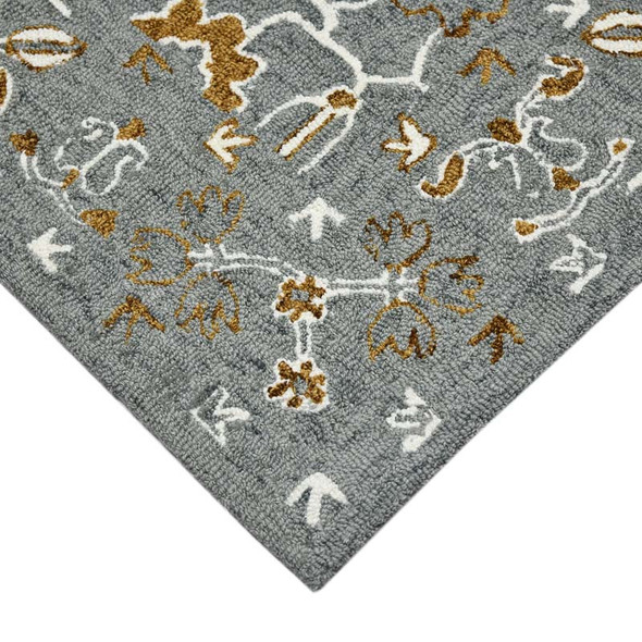 Amer Romania ROM-5 Pecos Gray Orange Rug