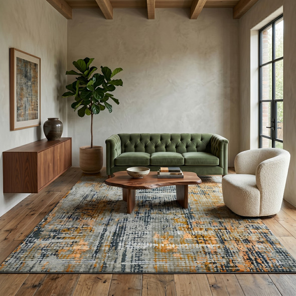 Amer Serena SER-9 Garland Orange Rug