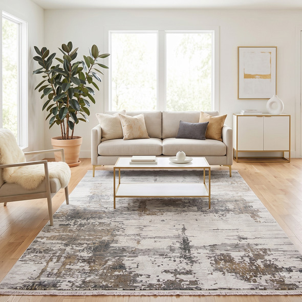 Amer Venice VEN-2 Frasier Ivory Gold Rug