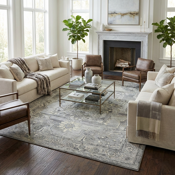 Amer Vestige VES-7 Nucia Gray Rug
