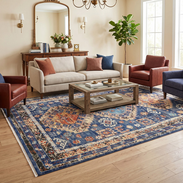 Amer Willow WIL-5 Mohave Blue Rug